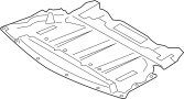 Image of Radiator Support Splash Shield image for your 2006 INFINITI M35   