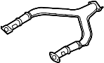 Image of Tube Exhaust. (Front) image for your 2008 INFINITI G35   