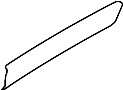 Image of Door Trim Molding (Right, Rear) image for your INFINITI