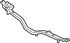 Image of Bumper Cover Support Rail (Front, Upper) image for your 2007 INFINITI M35   