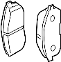 View Disc Brake Pad Set (Front) Full-Sized Product Image 1 of 10