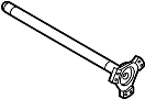 View Drive Axle Shaft Full-Sized Product Image