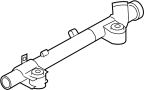 Image of Rack And Pinion Housing image for your 2012 INFINITI Q70 5.6L V8 AT 4WD  