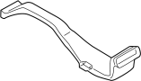 Image of CONDUCTO VENTILACI±N PISO TRA image for your 2011 INFINITI M37 SPORT TECHNOLOGY  
