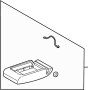 Image of APOYABRAZOS ASIENTO TRASERO. Armrest attached to the. image for your INFINITI