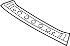 Image of CARRIL TECHO DELANTERO / RIEL TOLDO image for your 2016 INFINITI FX50   