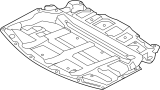 Image of Radiator Support Splash Shield image for your 2011 INFINITI Q70   