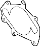 View Engine Water Pump Gasket Full-Sized Product Image