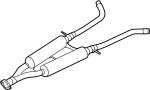 Image of Exhaust Pipe image for your 2013 INFINITI Q70 3.7L V6 AT 2WDHICAS  