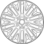 Image of Wheel image for your 2012 INFINITI M37   