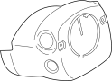View Steering Column Cover Full-Sized Product Image 1 of 2