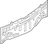 Image of Rear Body Panel (Rear, Lower). Rear Body Panel. image for your 2012 INFINITI Q70 5.6L V8 AT 2WDSTD PREMIUM 