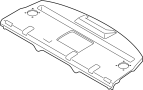 Image of Package Tray Trim (Rear) image for your 2012 INFINITI M37   