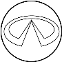 View Ornament Disc Wheel. Ornament Road.  Full-Sized Product Image