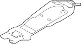 Image of Floor Pan Splash Shield (Rear) image for your 2008 INFINITI G35   