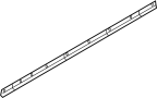 Image of Door Weatherstrip. Seal Door Parting. (Left, Front) image for your INFINITI Q70  