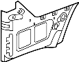 Image of Quarter Panel Extension (Right, Rear) image for your 2011 INFINITI Q70  SPORT PREMIUM 