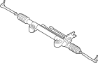 Image of Gear and Linkage Power Steering. Rack and Pinion. image for your 2009 INFINITI EX35   