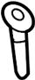 Image of SOPORTE APOYACABEZA BLOQUEO image for your 2019 INFINITI Q50   