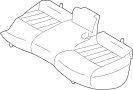 Image of GUARNICI±N COJ«N ASIENTO TRA image for your 2018 INFINITI QX80   