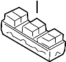 Image of INTERRUPTOR ALZALUNETA ACOMPA-ANTE image for your 2018 INFINITI QX80   