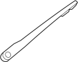 View Back Glass Wiper Arm (Rear) Full-Sized Product Image