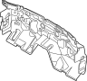 Image of Insulator Dash. (Lower) image for your 2013 INFINITI G37  Convertible SPORT PREMIUM 