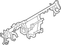 Image of Instrument Panel Crossmember image for your 2011 INFINITI EX35  WAGON JOURNEY/PREMIUM/CUSTOM 