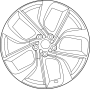 Image of Wheel image for your 2012 INFINITI QX50   