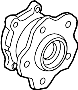 Image of Wheel Bearing and Hub (Rear) image for your 2024 INFINITI QX50   