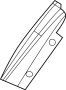 Image of Body D-Pillar Molding (Rear) image for your 2015 INFINITI QX50   
