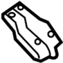 Image of SOPORTE TECHO CORREDIZO. Bracket used in securing. image for your 2020 INFINITI QX60 PREMIUM  