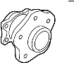 View Wheel Bearing and Hub (Rear) Full-Sized Product Image