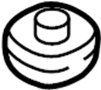 View Grommet. Mounting Rubber Air Duct. Mounting Rubber, Air Cleaner. Mounting Rubber, Manifold Support.  Full-Sized Product Image 1 of 1