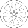 Image of Wheel image for your INFINITI QX30  