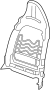 View Seat Back Frame (Left, Right, Front) Full-Sized Product Image