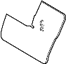 Image of TABLERO RESPALDO 2DO. ASIENTO image for your 2021 INFINITI QX50   
