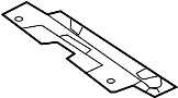 Image of CARRIL TECHO TRASERO/RIEL TOLDO image for your 2016 INFINITI QX30   