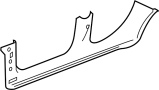 View Sill Outer.  (Right) Full-Sized Product Image 1 of 1