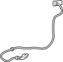 Image of CABLE FRENO ESTACIONAMIENTO, IZQ image for your 2016 INFINITI QX30   