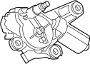 View Back Glass Wiper Motor (Rear) Full-Sized Product Image 1 of 1