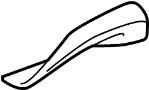 Image of Bumper Trim (Right, Rear, Lower) image for your 2017 INFINITI QX30  SPORT-PREMIUM 