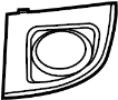 1SD76KX7AB Fog Light Trim