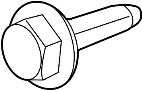 6106002AA Bolt. Water. Pump. Sensor. Engine. (Upper)