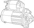 68073160AA Starter Motor