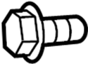 6106155AA Bolt. Shield. Splash.