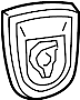 68104864AA Hatch Emblem