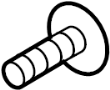 Air. Duct. Hose. Inlet. (Front, Lower). A screw used to secure.