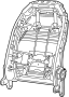 68218698AA Seat Back Frame (Front)