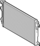 Image of Radiator image for your 2021 Dodge Challenger SRT Hellcat Coupe 6.2L HEMI V8 A/T RWD 